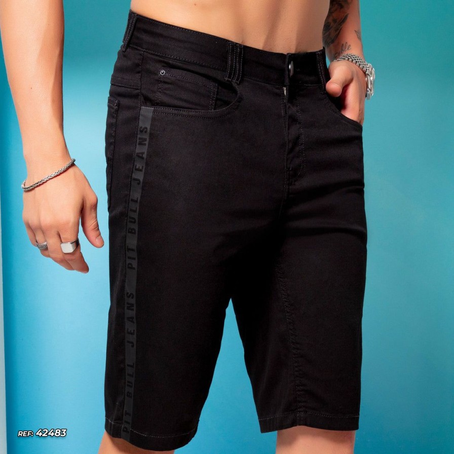 Men * | Pl Jeans Conecte-Se Men'S Straight Shorts 42483