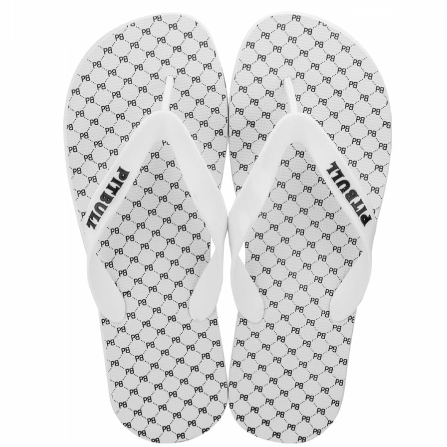 Men * | Indefinido Men'S Pb Logomainia Flip Flops 34696