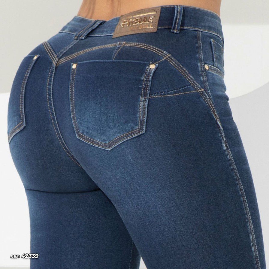 Women * | Representacao Jeans Turbo Collection Women Straight Jeans 42339