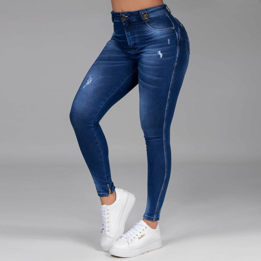 Women * | Pit Bull Jeans Women'S Skinny Jeans Confort 35895