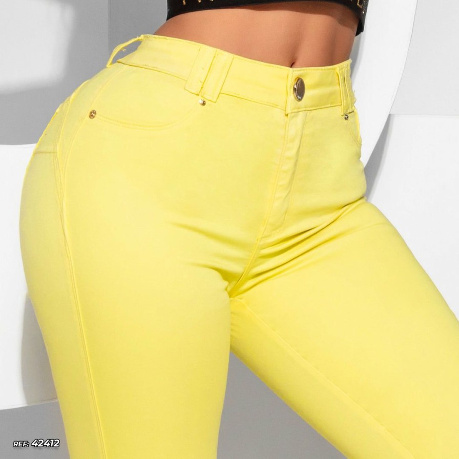 Women * | Pit Bull Jeans Hot Pants Skinny 42412 Conecte-Se