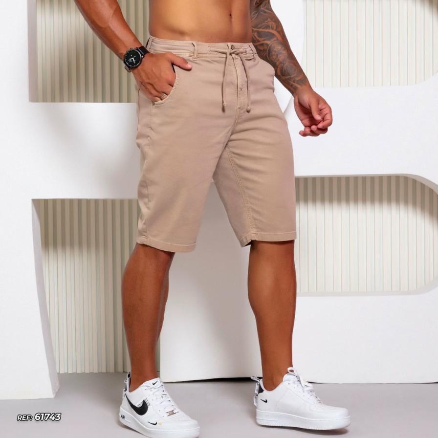 Men * | Pl Jeans Men'S Shorts Color 61743