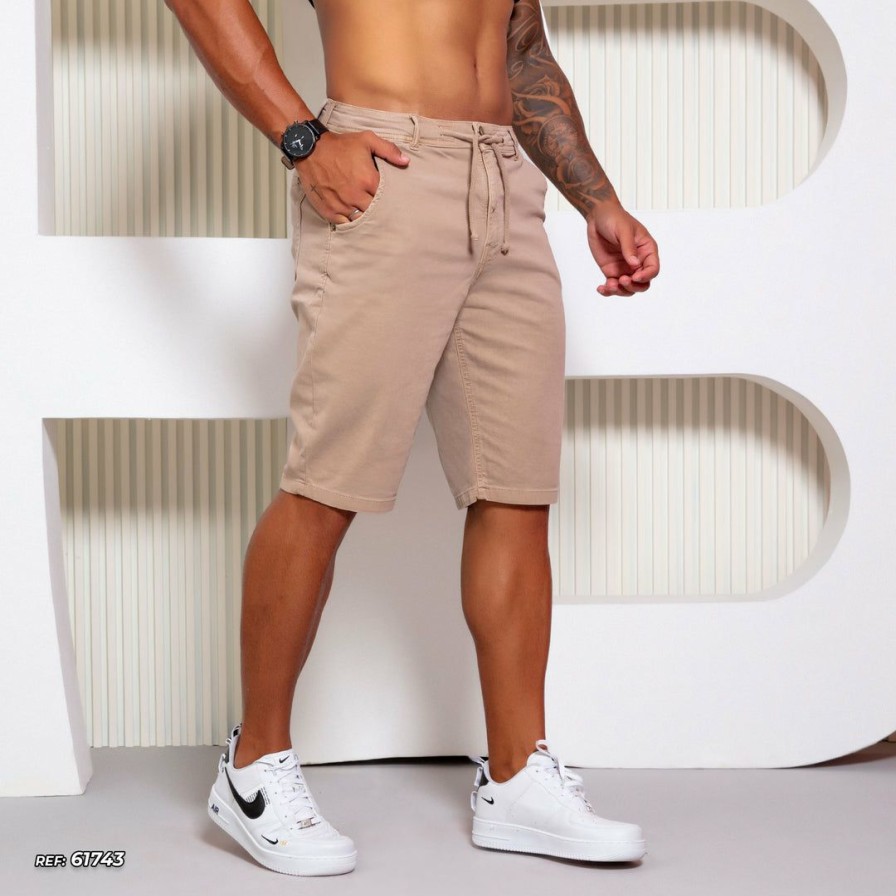 Men * | Pl Jeans Men'S Shorts Color 61743