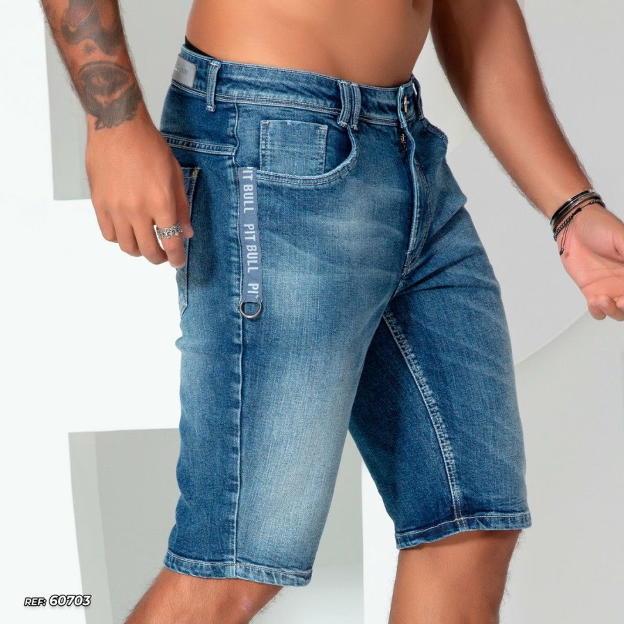 Men * | Pl Representacao Jeans Men'S Denim Shorts With Customization 60703