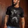 Men * | Pit Bull Jeans Official 62929 Men'S T-Shirt With Pit Bull Print News Black