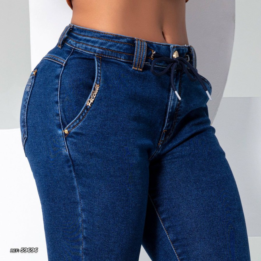 Women * | Pl Jeans Jogger Pants Comfort Push Up -59696 Conecte-Se