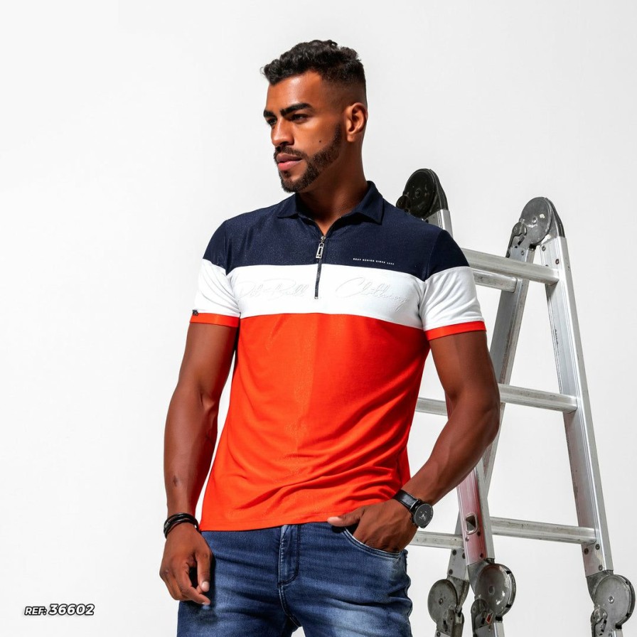 Men * | Pl Malha Tune In Collection Men Polo Shirt 36602