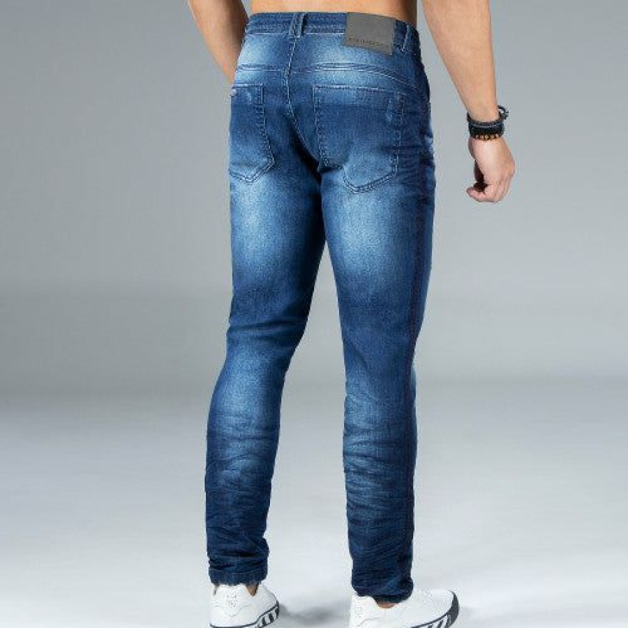 Men * | Pit Bull Jeans Men Straight Jeans 32689