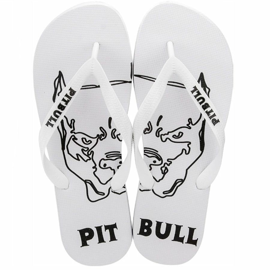 Men * | Pit Bull Jeans Men'S Authentic Pit Bull Flip Flops 34684