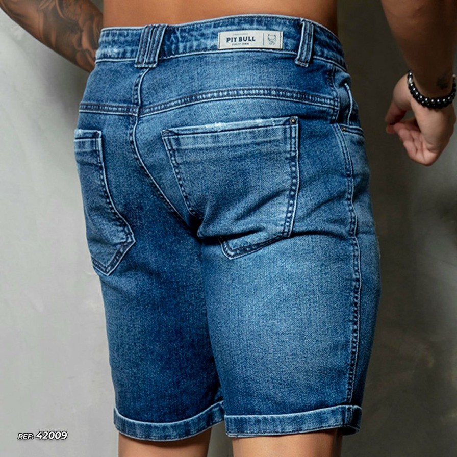 Men * | Representacao Jeans Men Stretch Bermuda 42009