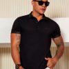 Men * | Pl Malha Polo T-Shirt Traditional With Exclusive Logomania 40974 Black