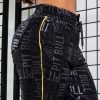 Women * | Pl Fitness Women 64576 Logomania Jogger Fitness Pants Black