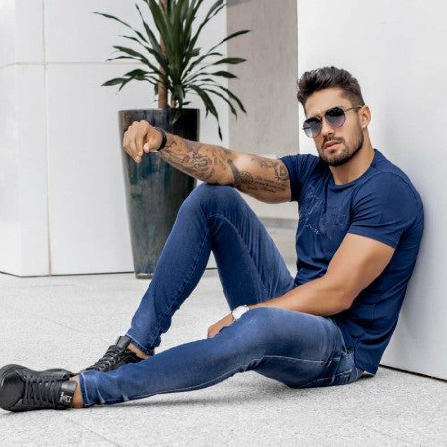 Men * | Pit Bull Jeans Men'S Slim Jeans Confort 33958