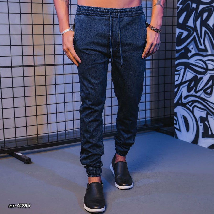 Men * | Pl Representacao Jeans Turbo Collection Men Jogger Pants 41784