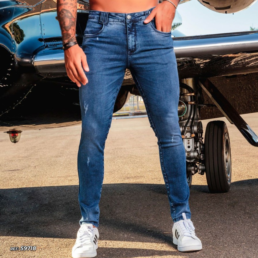 Men * | Pit Bull Jeans Conecte-Se Men'S Jeans Style 59718