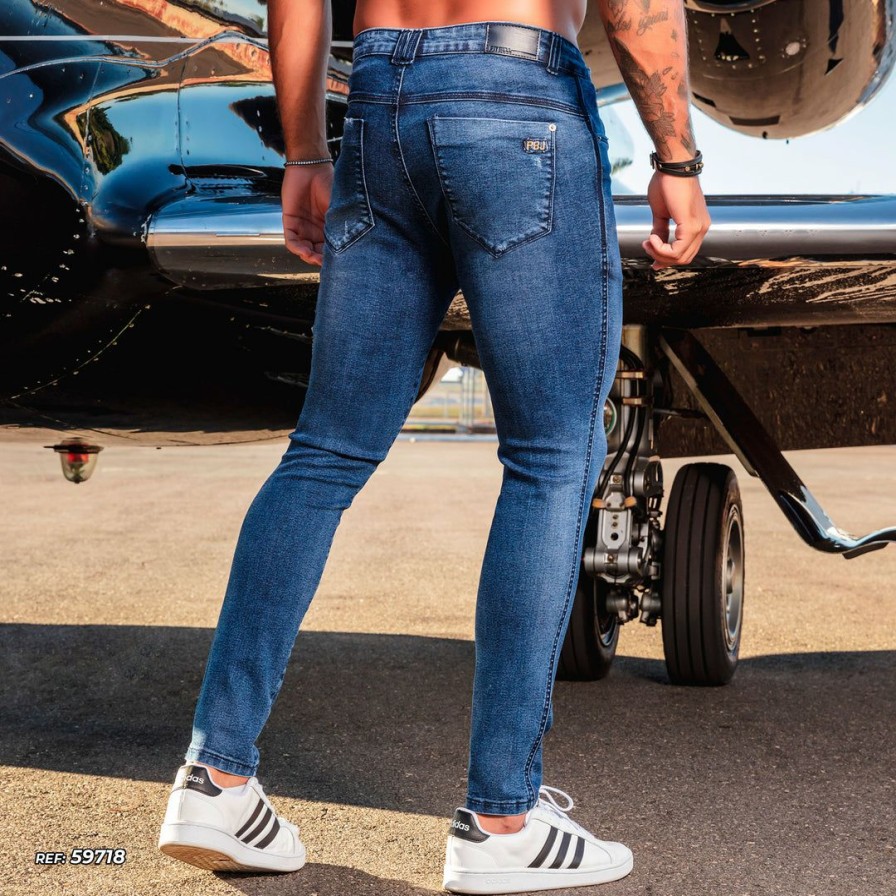 Men * | Pit Bull Jeans Conecte-Se Men'S Jeans Style 59718