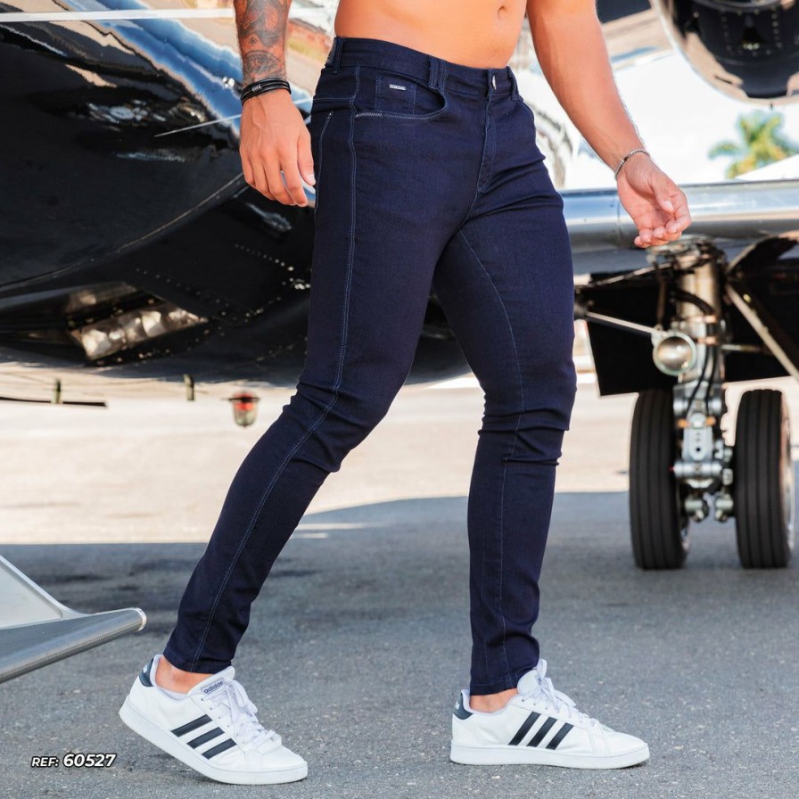 Men * | Pit Bull Jeans Conecte-Se Basic Jeans 60527